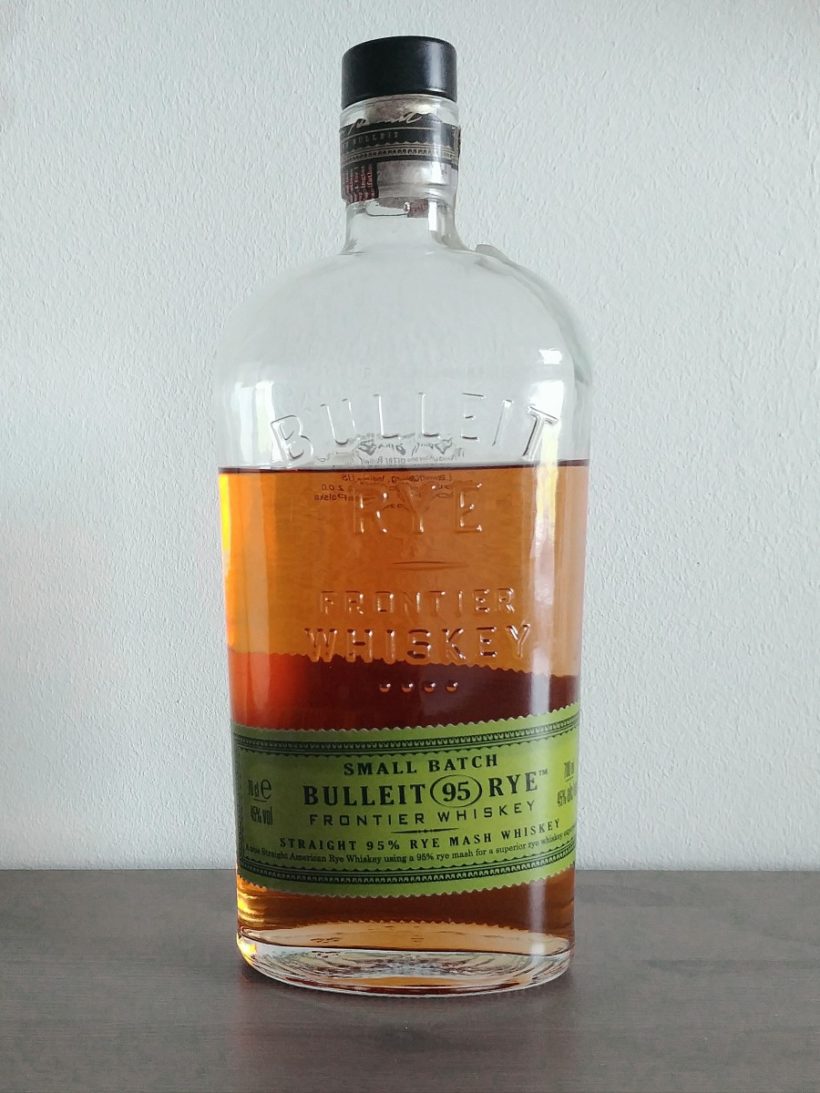 Bulleit Rye 95 proof whiskey - butelka