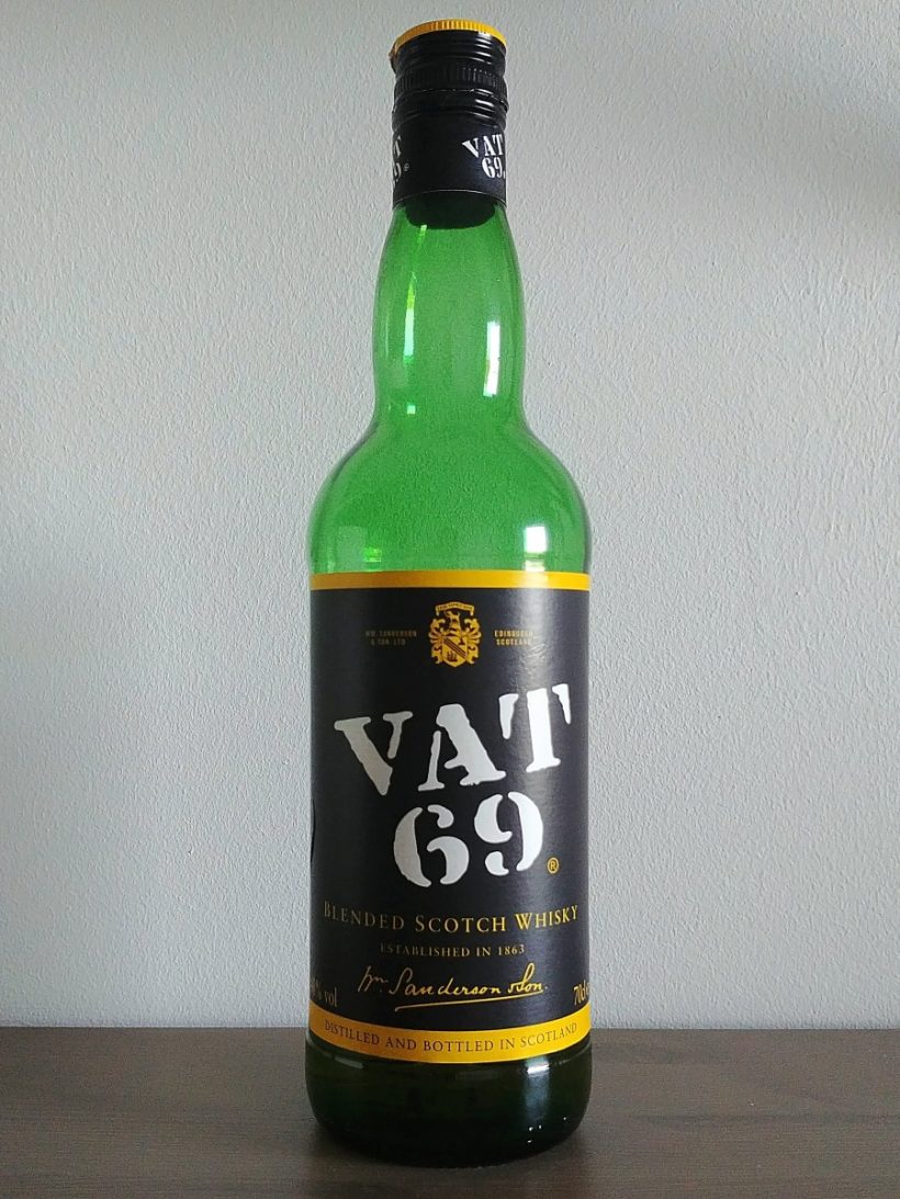 Vat 69 blended scotch whisky