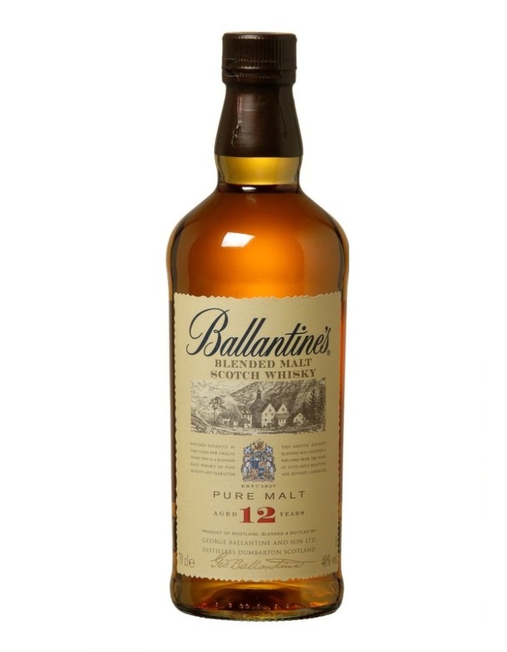 Ballantines Pure Malt - 12 letnia whisky komponowana wyłącznie z single malt